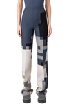 Akris Printed Straight-leg Wool Pants In Multicolor
