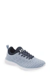 Apl Athletic Propulsion Labs Techloom Phantom Running Shoe In Frozen Grey / Midnight / White