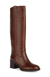 Geox Guilila Knee High Boot In Brown