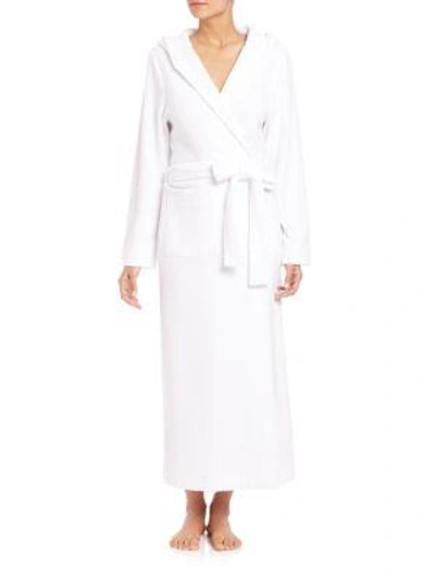Hanro Robe Selection Terry-towelling Robe In White