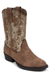 DEER STAGS RANCH PULL ON COWBOY BOOT