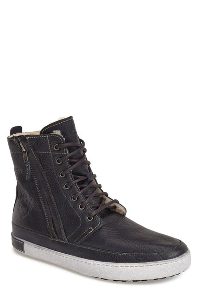 Blackstone 'gm05' High Top Sneaker In Indigo