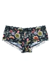 Hanky Panky Floral Print Supima® Cotton Boyshorts In Hampton Court Garden