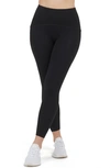 Spanx Every.wear Laser Wave Pocket 7/8 Active Leggings In Black