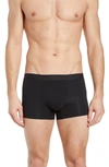 Hanro Cotton Sensation Boxer Briefs In All Black