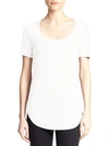 Atm Anthony Thomas Melillo Sweetheart Short-sleeve Tee In White