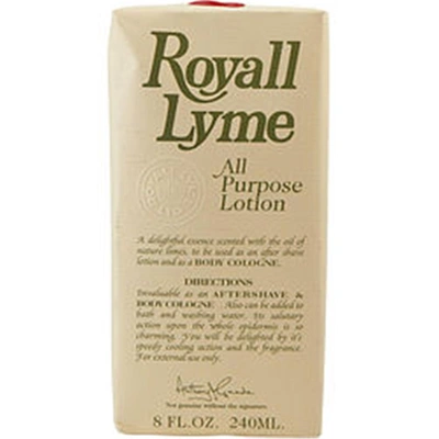 Royall Fragrances 119189 8 oz Lyme Aftershave Lotion Cologne For Men In Beige