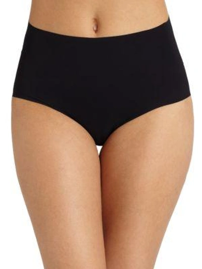 Commando High-rise Stretch Briefs In Black