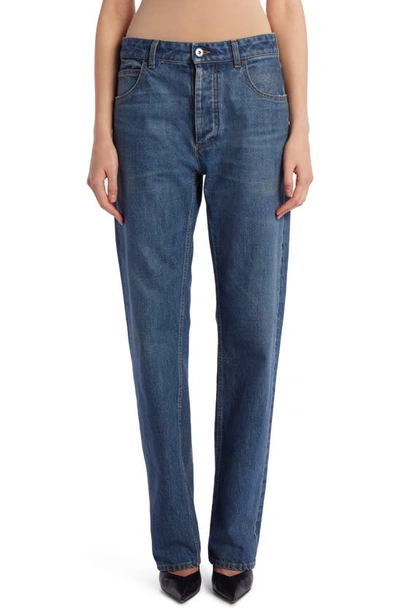 Bottega Veneta Boyfriend-fit Mid-rise Jeans In Mid Blue