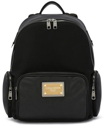 Dolce & Gabbana Backpack Bags In Black