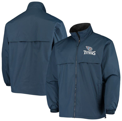Dunbrooke Navy Tennessee Titans Triumph Fleece Full-zip Jacket