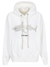 PALM ANGELS X TESSABIT PALM ANGELS X TESSABIT SHARK COTTON HOODIE