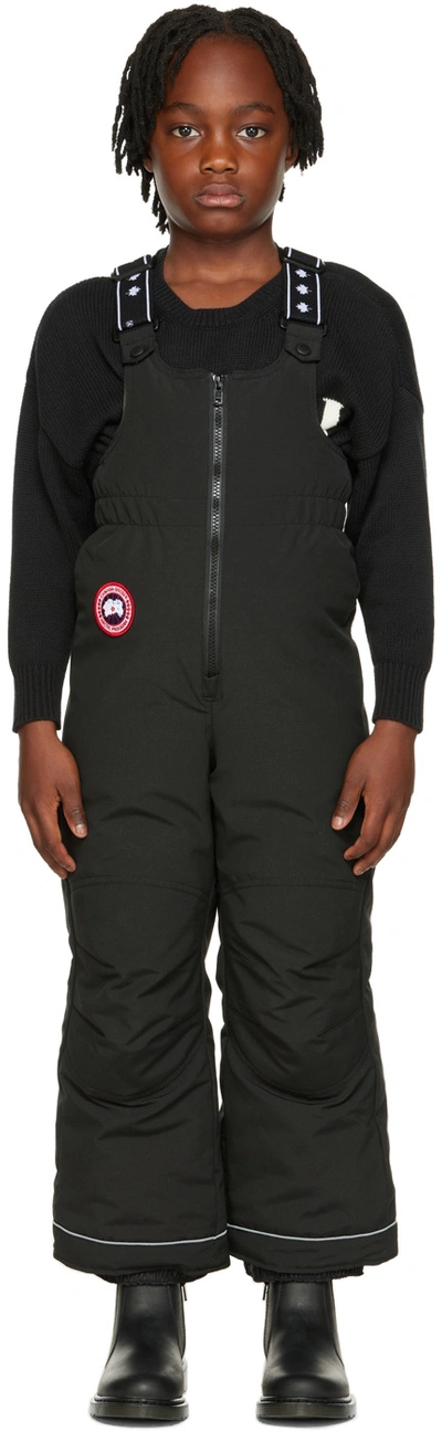 Canada Goose Kids Black Thunder Snow Trousers