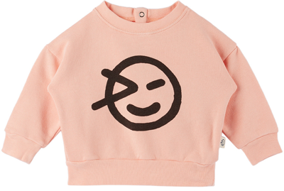 Wynken Baby Pink Slouch Sweatshirt In Alaya Pink