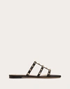 Valentino Strappy Sandals With Flat Sole Design In Black