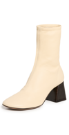 Neous Lepus Stretch 70mm Booties In Alabaster