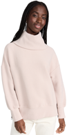 Varley Milton Cowlneck Sweater In Mushroom