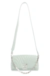 Givenchy Small 4g Shoulder Bag With Chain In Celadon