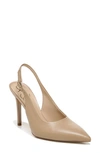 Sam Edelman Alina Slingback Pointed Toe Pump In Beige