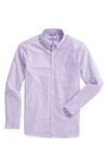 Vineyard Vines On-the-go Brrr Gingham Shirt In Aster