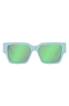 Dior Cd Su (80c7) Dm 40079 U 84q Square Sunglasses In Green