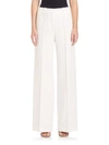 Milly Hayden Pintuck Trousers In White