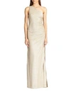 LAUNDRY BY SHELLI SEGAL One-Shoulder Gown
