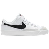 Nike Blazer Low '77 Little Kids' Shoes In Black/black/white