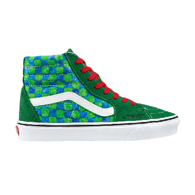 Pre-owned Vans Awake Ny X Sk8-hi 'green Checkerboard'