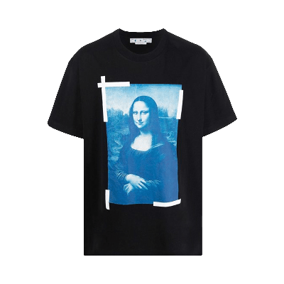 Pre-owned Off-white Monalisa Over Short-sleeve Tee 'black'