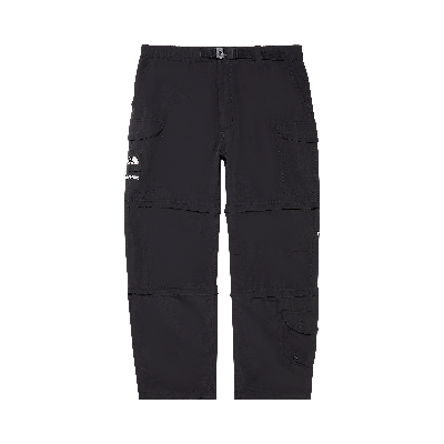 Pre-owned Supreme X The North Face Trekking Zip-off Belted Pant 'black'