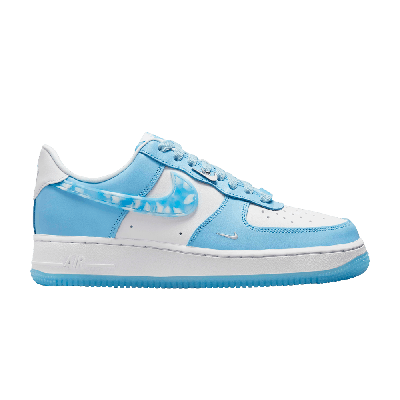 Pre-owned Nike Wmns Air Force 1 '07 Lx 'nail Art - Celestine Blue'