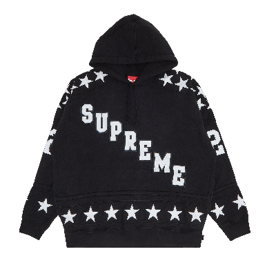 Pre-owned Supreme Hockey Hooded Sweatshirt 'black'