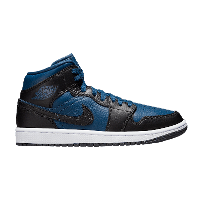 Pre-owned Air Jordan Wmns  1 Mid Se 'split - French Blue'