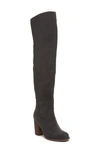 Kelsi Dagger Brooklyn Logan Over The Knee Boot In Graphite