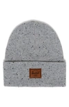 Herschel Supply Co Elmer Marled Knit Beanie In Light Grey