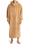 Ugg Winston Fleece Pullover Hoodie Robe In Live Oak
