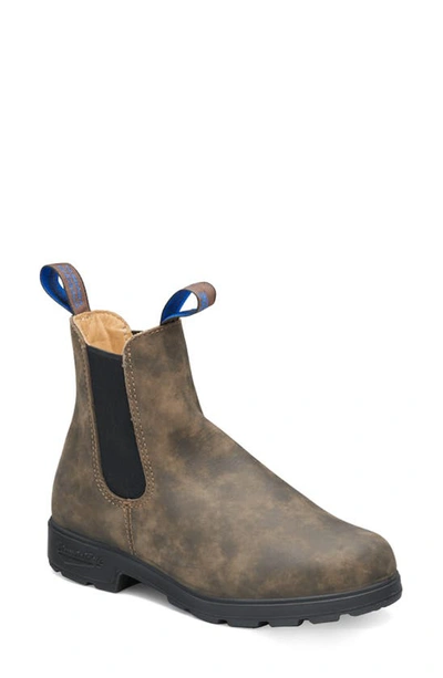Blundstone Footwear Genuine Shearling Chelsea Boot In Rustic Brown