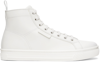 GIANVITO ROSSI WHITE 360 HIGH SNEAKERS