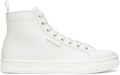 Gianvito Rossi White 360 High Sneakers