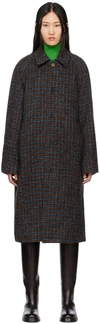 ANDERSSON BELL BLUE CHECK COAT