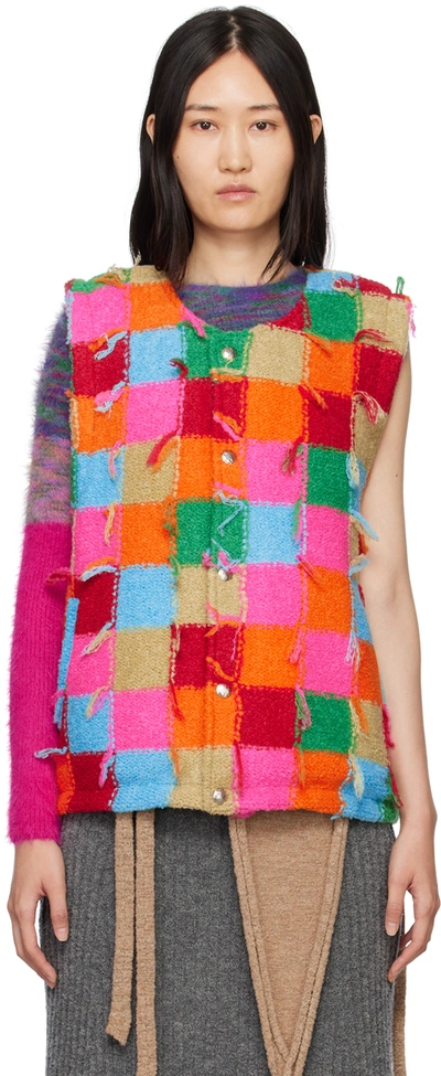 Andersson Bell Multicolor Patchwork Reversible Waistcoat