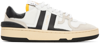 Lanvin Lace-up Low-top Casual Shoes In 0010 White/black