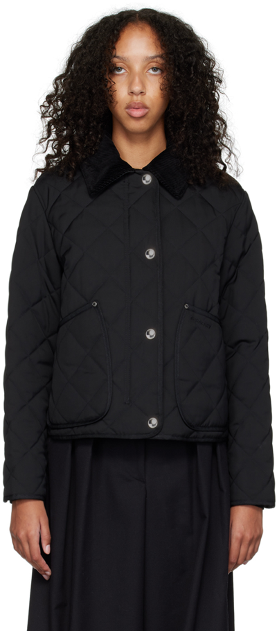 BURBERRY BLACK LANFORD JACKET