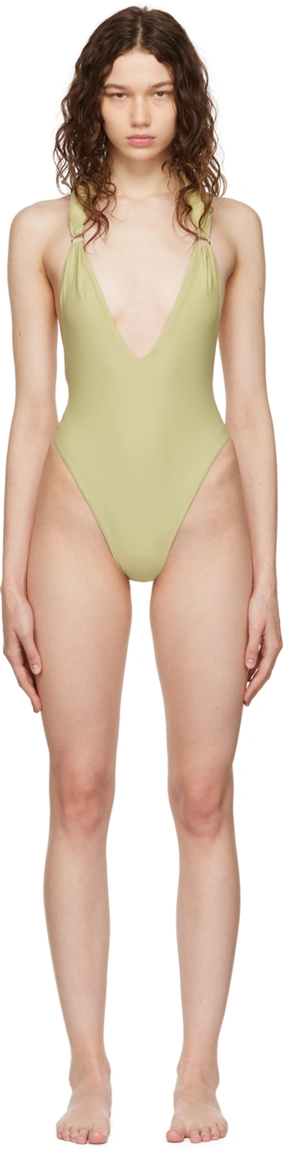 Entire Studios Green S07 One-piece Swimsuit
