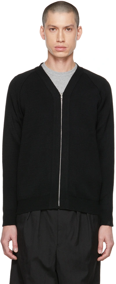 Comme Des Garçons Homme Deux Black Lochaven Of Scotland Edition Cardigan In 1 Black