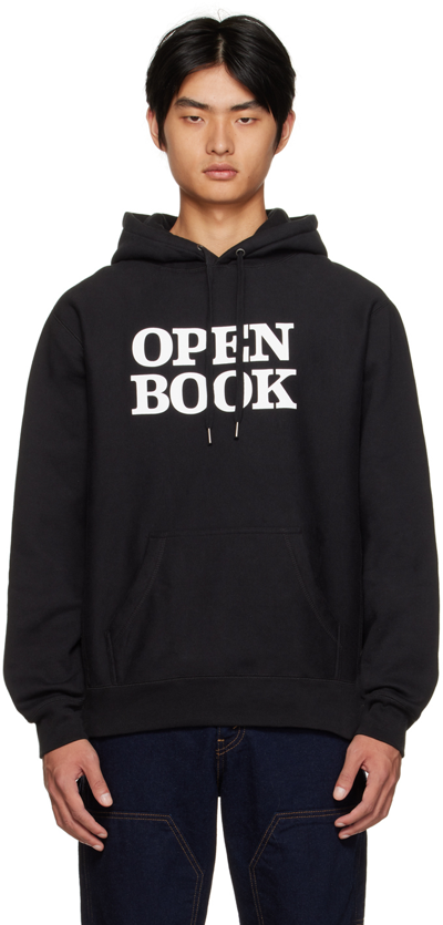 Cowgirl Blue Co Ssense Exclusive Black Open Book Hoodie