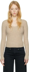 ISABEL MARANT BEIGE BAILEY SWEATER