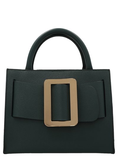 Boyy Bobby 18 Epsom Handbag In Green