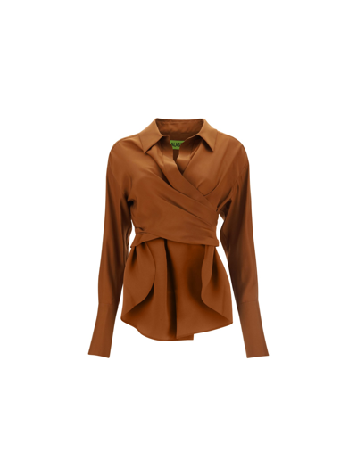 Gauge81 Sabinas Shirt In Chestnut